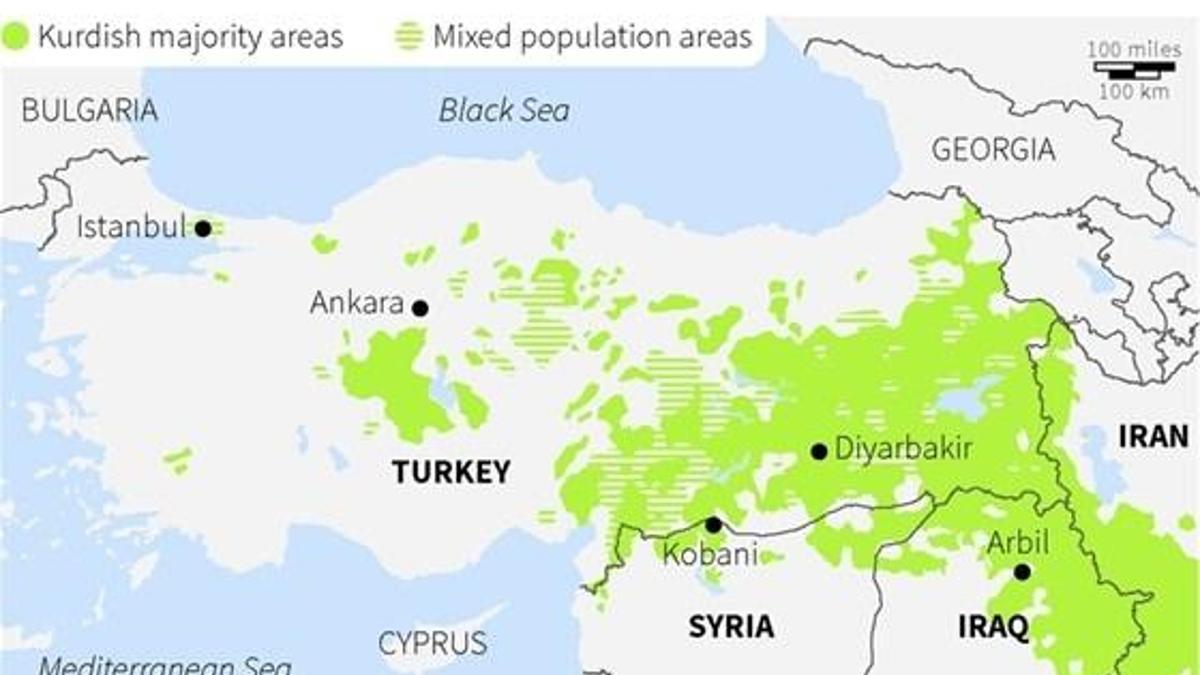Reuters'dan ilginç harita!