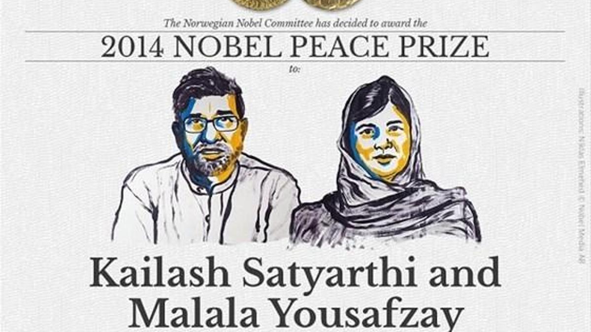 2014 Nobel Barış odülünü sahipleri açıklandı