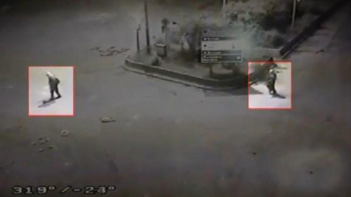PKK'nın saldırısı MOBESE'ye yakalandı!
