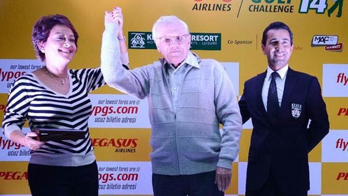 Pegasus, Kemer'de golfü uçurdu