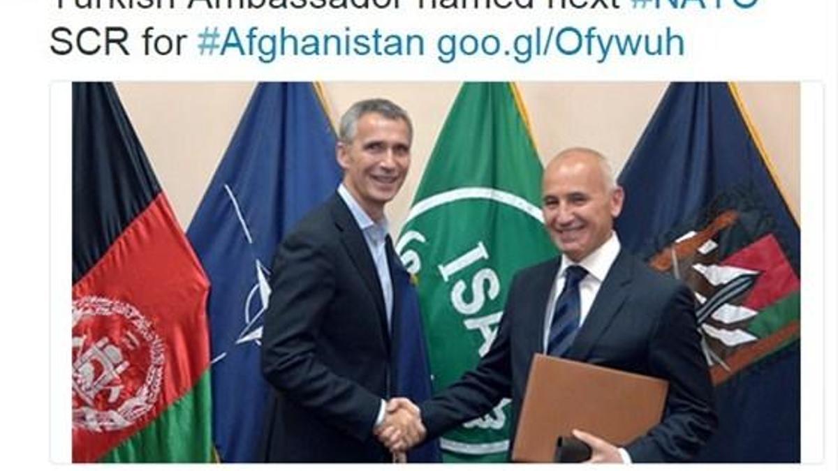 NATO'nun Afganistan özel temsilcisi bir Türk