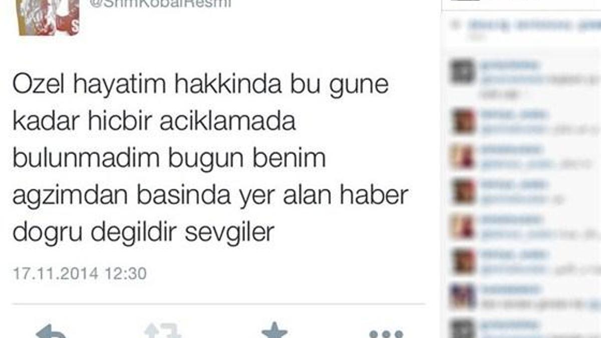 Sinem Kobal'dan o iddialara yalanlama