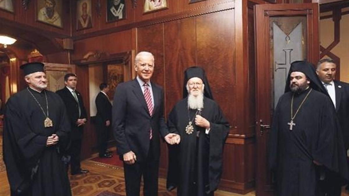 Son günde cami ve patrikhane ziyareti