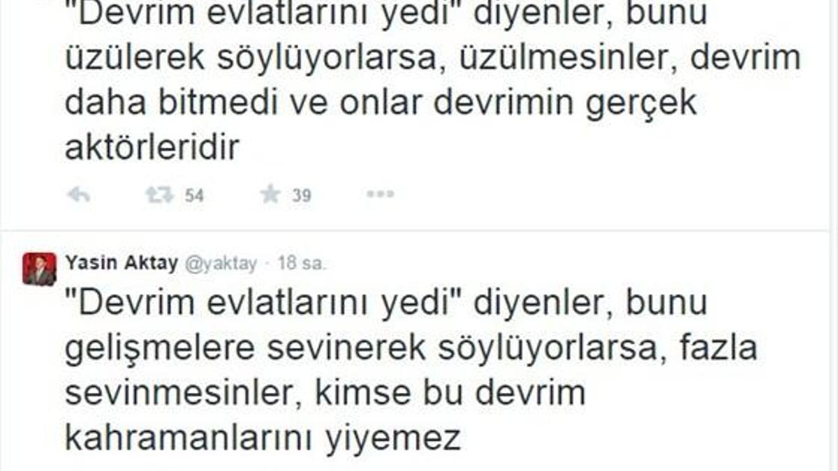 Kovulan gazeteciler devrim kahramanı!