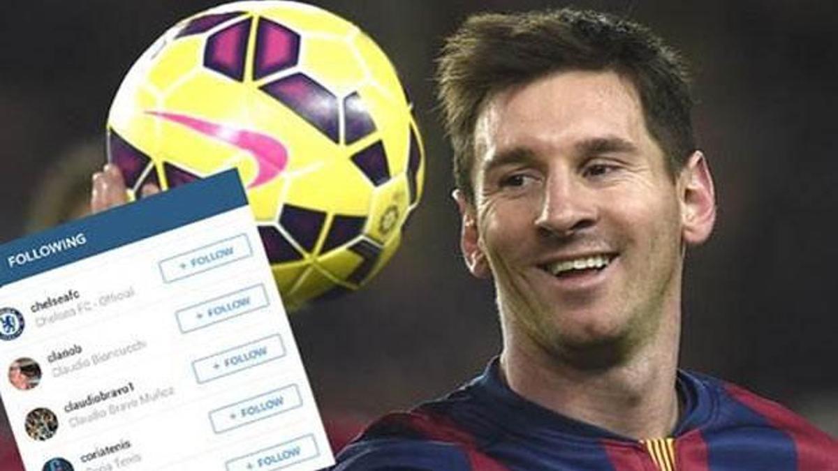 Messi’den Chelsea işareti