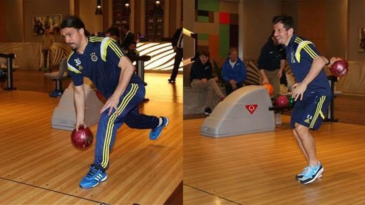 F.Bahçeli futbolcular bowling oynadı