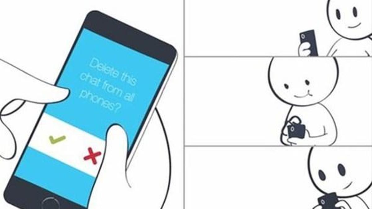 "Pişmanım app" de çıktı: Mesajı geri al butonu