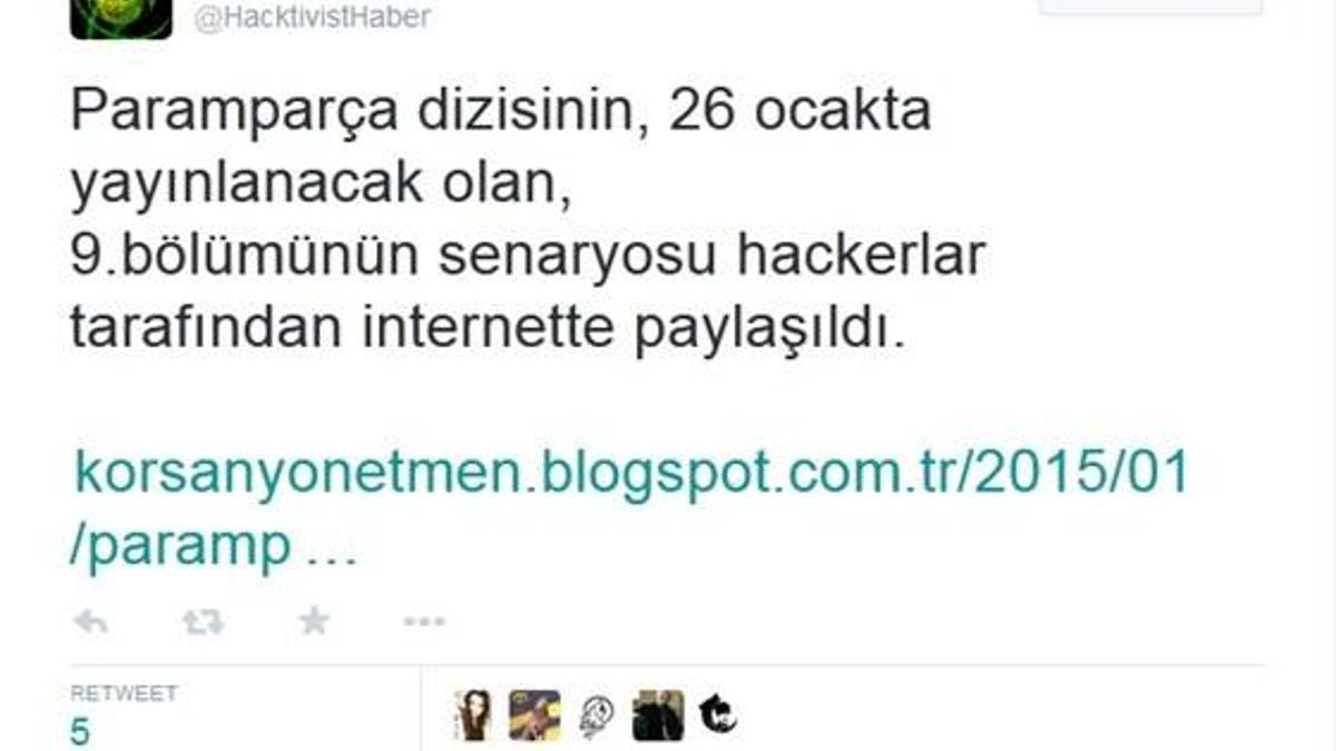 Paramparça'ya hacker şoku! Yeni bölümü...