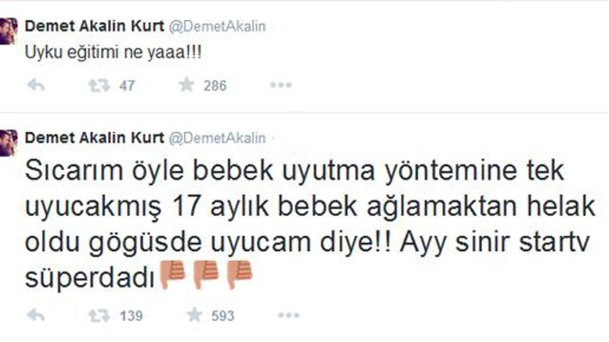 Demet Akalın'dan Süper Dadı'ya küfürlü yorum!