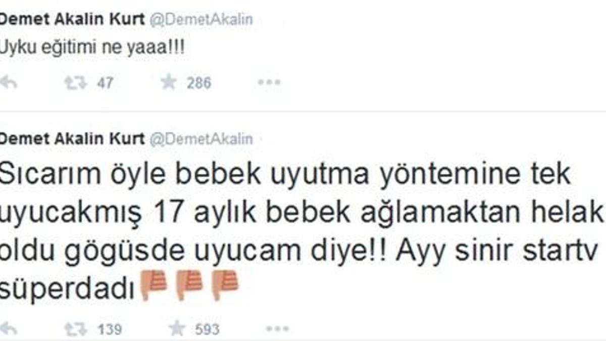 Demet Akalın'dan küfürlü tepki!
