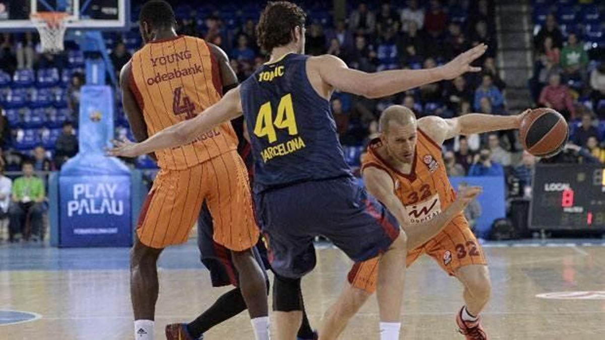 G.Saray Barça'ya direnemedi