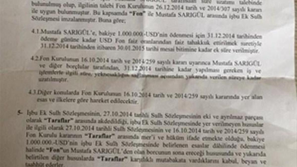 Mustafa Sarıgül mallarını kurtardı