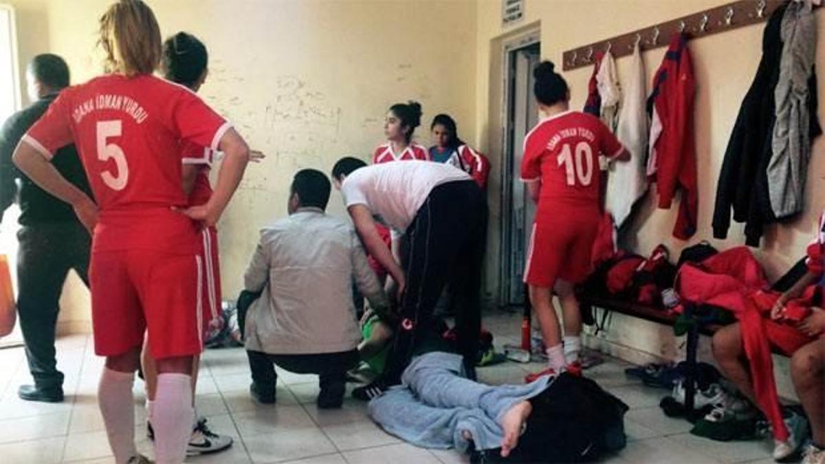 Kadınlar Günü'nde kavgalı maç!