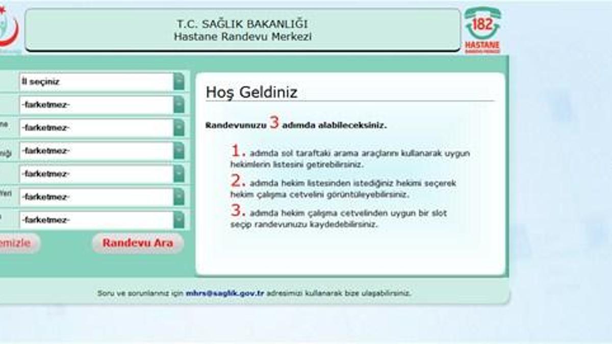Online MHRS Uygulaması İle SSK Hastane Randevu Hizmeti Nasıl Alınır?