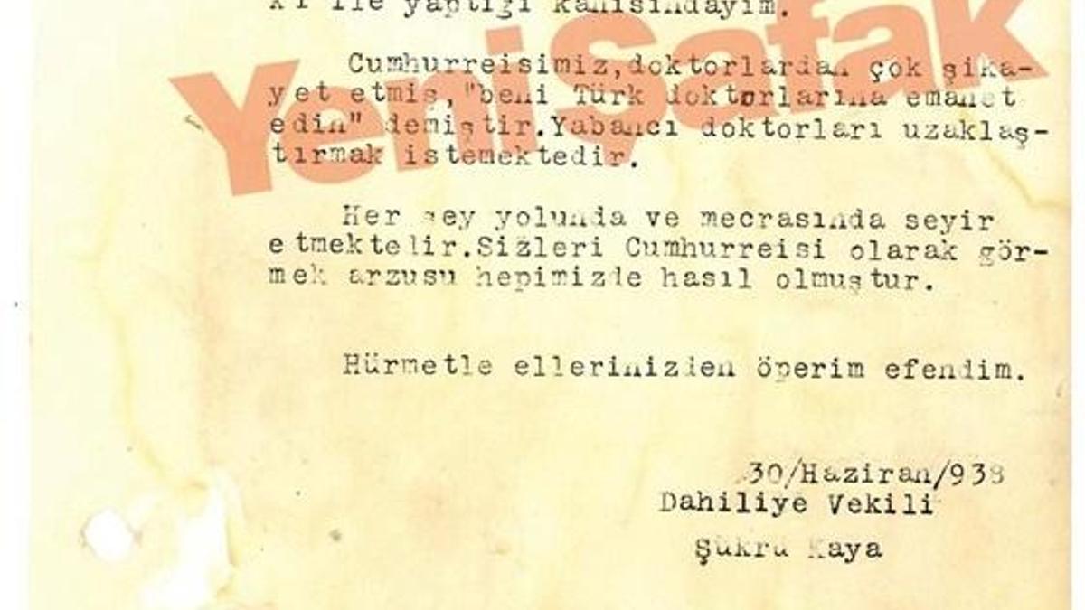 Yeni Şafak'ın "Atatürk'ü zehirlediler" haberi tepki çekti!