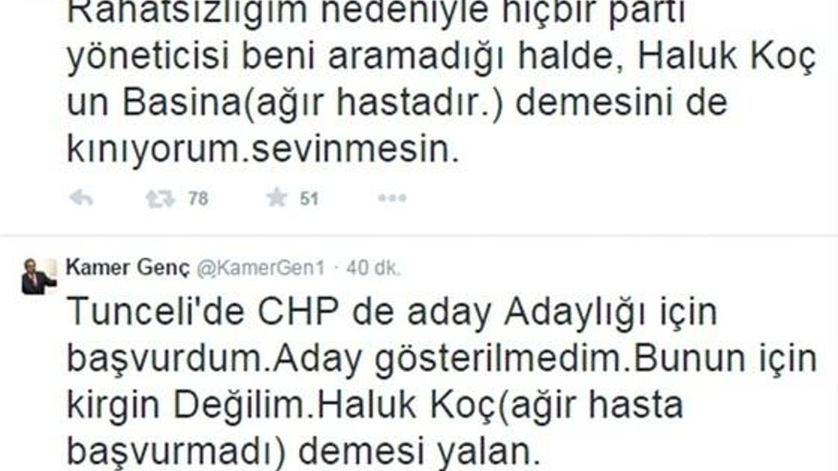 Kamer Genç çok ağır konuştu!