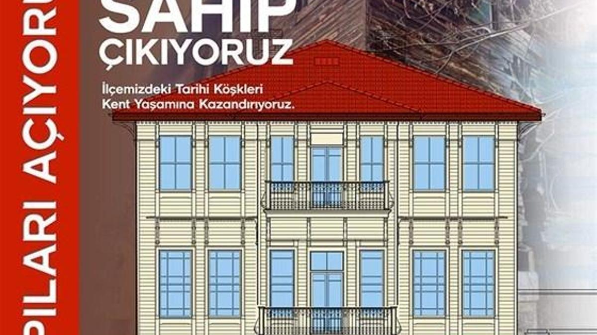 Harabe konak 'Gençlik Merkezi' oluyor
