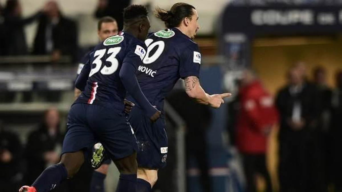PSG finale kaldı