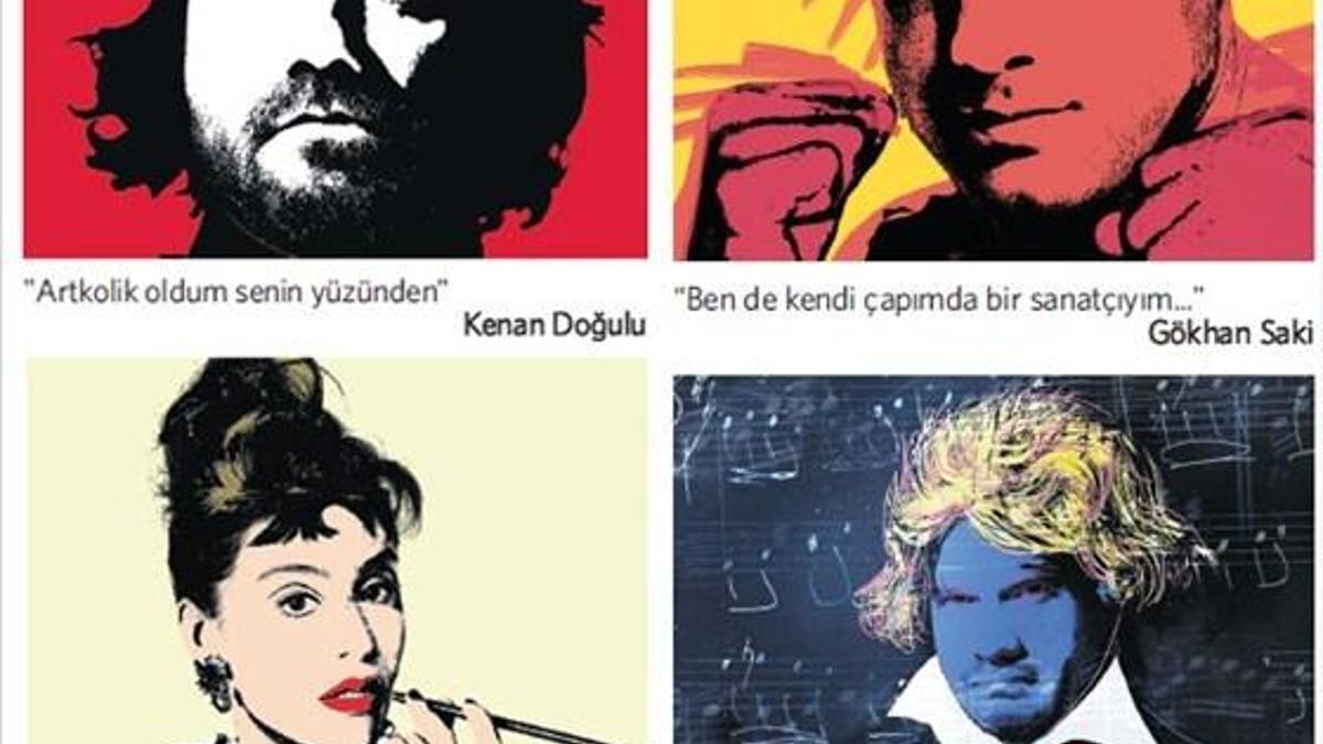 ‘Yaşa var ol Andy Warhol’