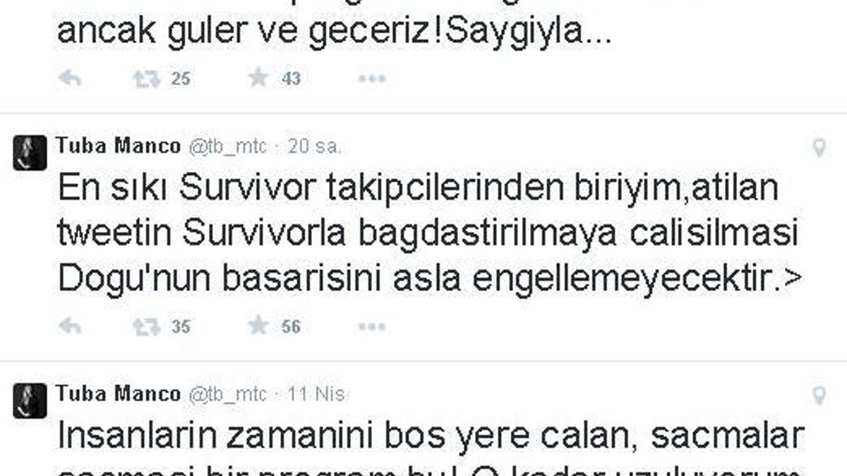 Eşinden şoke eden tweet!