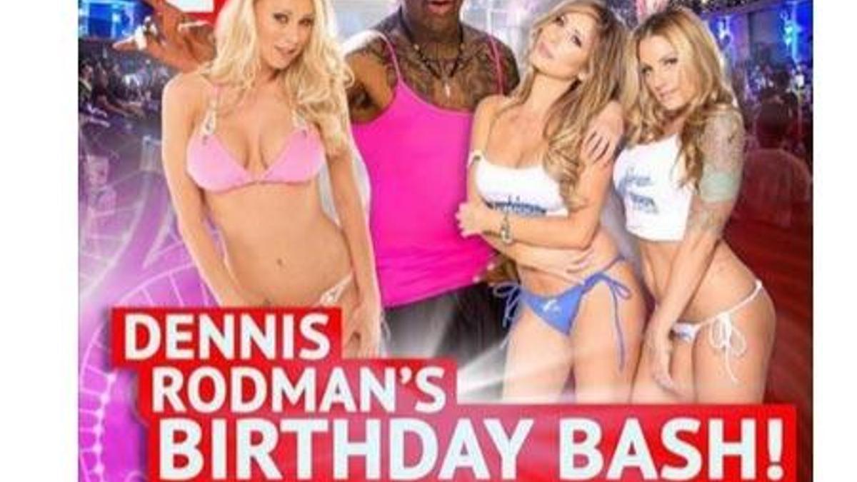 Porno yıldızlarıyla doğum günü partisi!