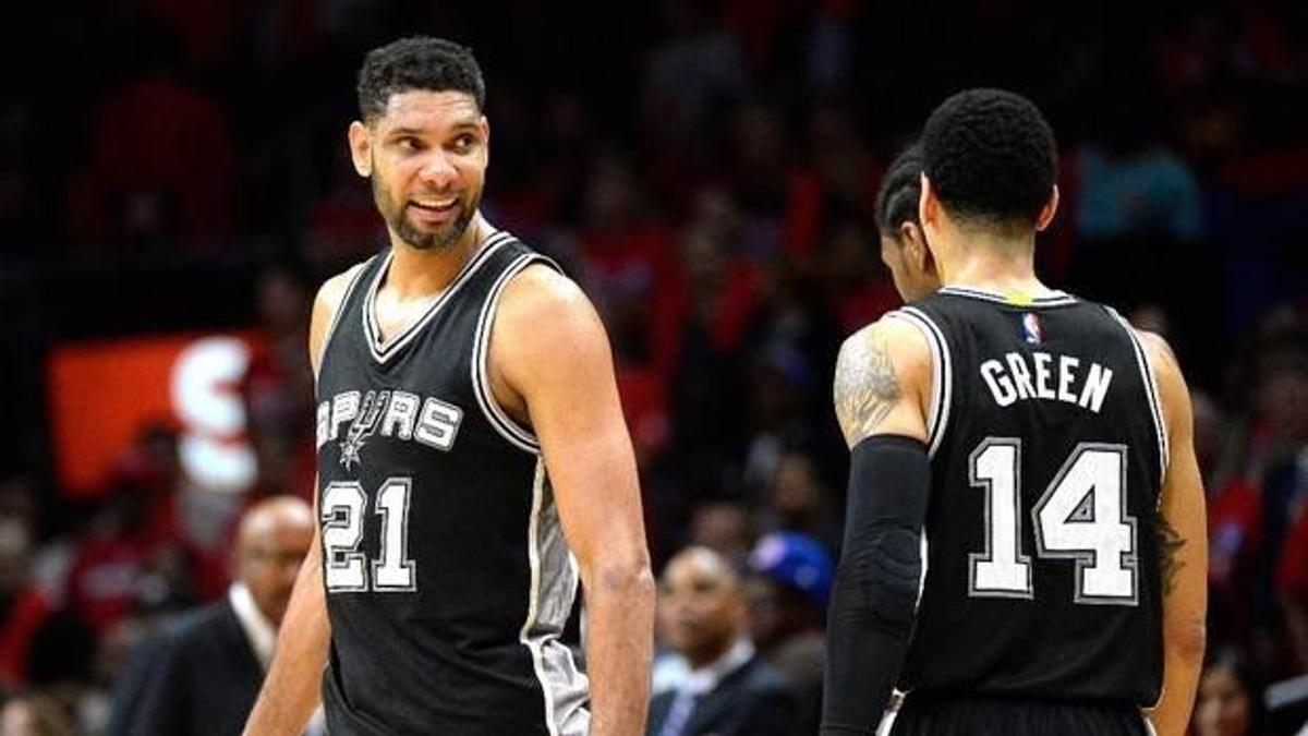 38'lik Duncan Spurs'ü sırtladı!