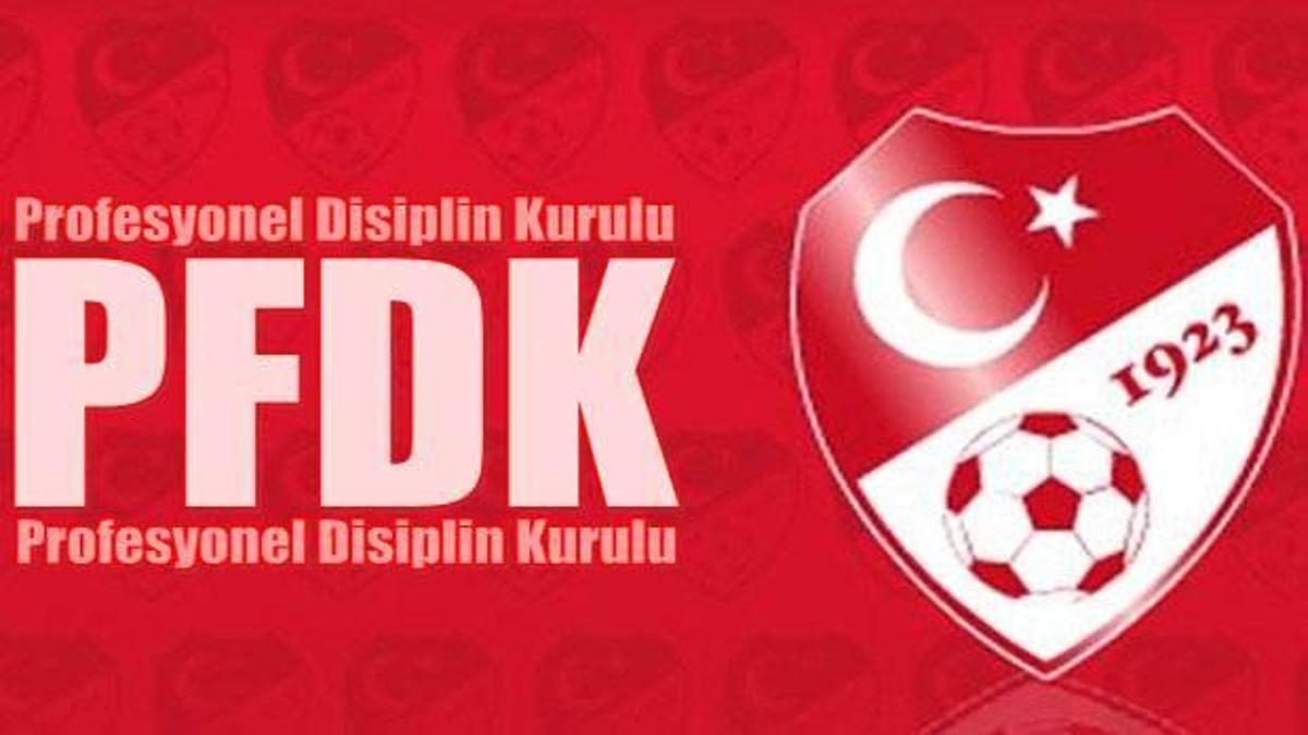 PFDK ceza yağdırdı