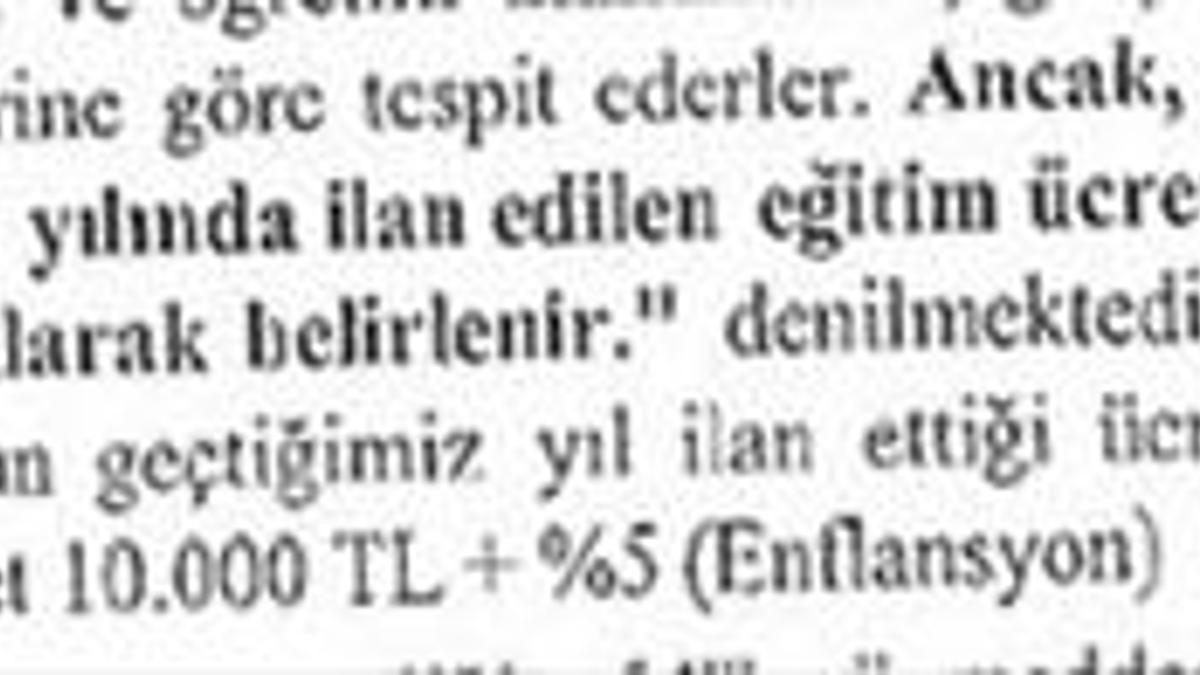Özel okulların zam oyunu