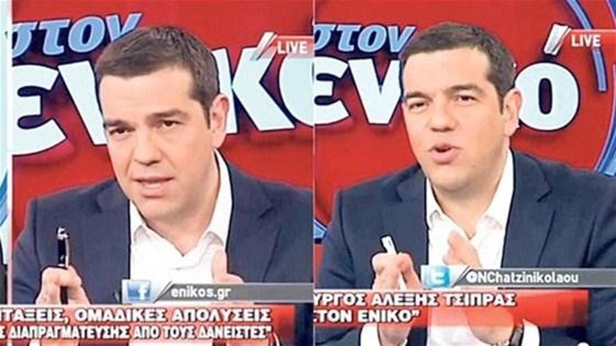 Aleksis Çipras'tan reklam arası imaj değişikliği