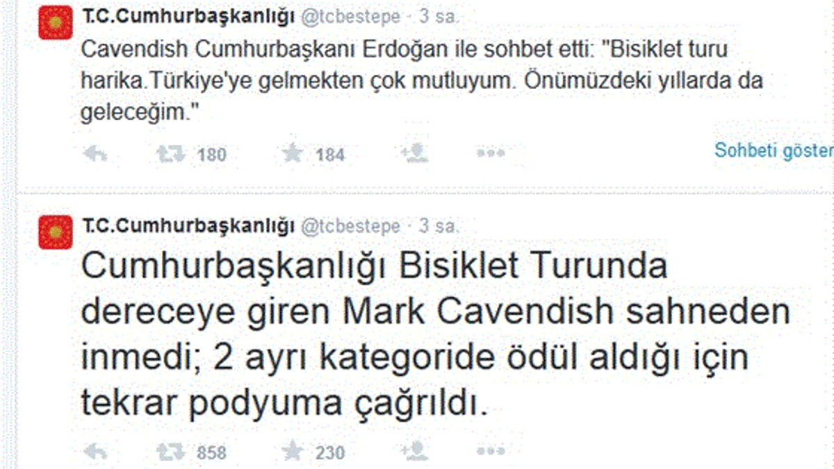 Ödül töreninde ilginç anlar!