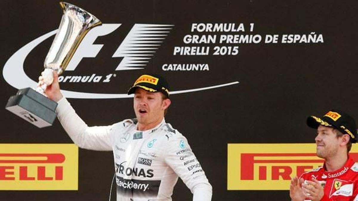 Rosberg'den sezonun ilk galibiyeti