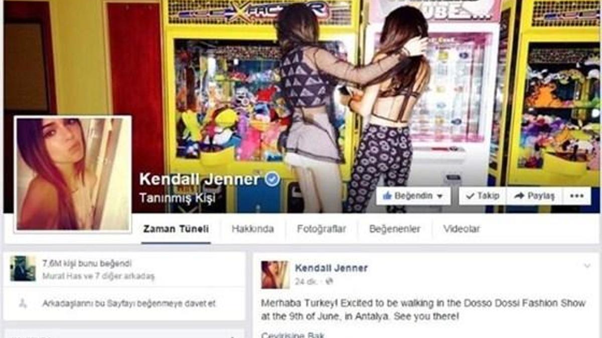 Kendall Jenner'dan 'Türkiye' mesajı...