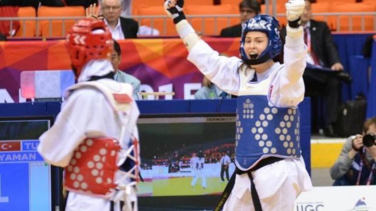 İrem Yaman madalyayı garantiledi