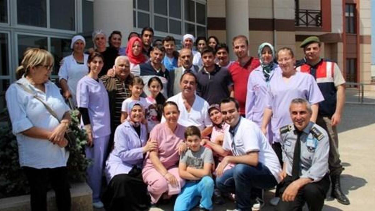 Ameliyat sonrası bir ilk!