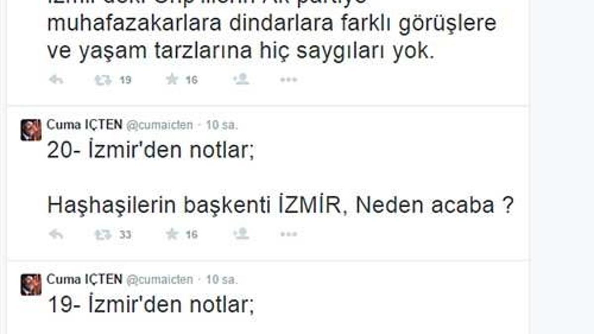 AK Partili vekilden tepki çeken tweetler