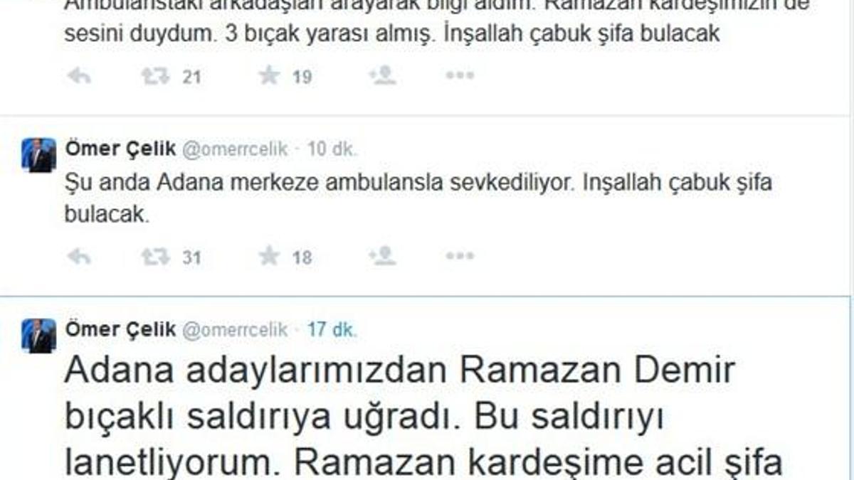 AK Partili aday bıçaklandı