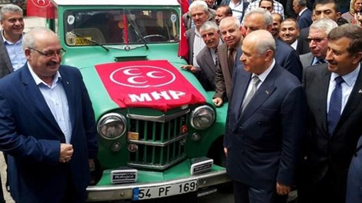 Bahçeli'ye sürpriz hediye