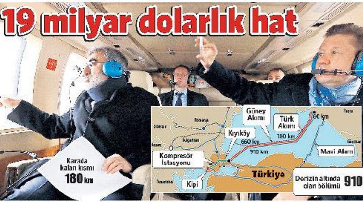 Türk Akımı’nda ilk kazma vuruluyor