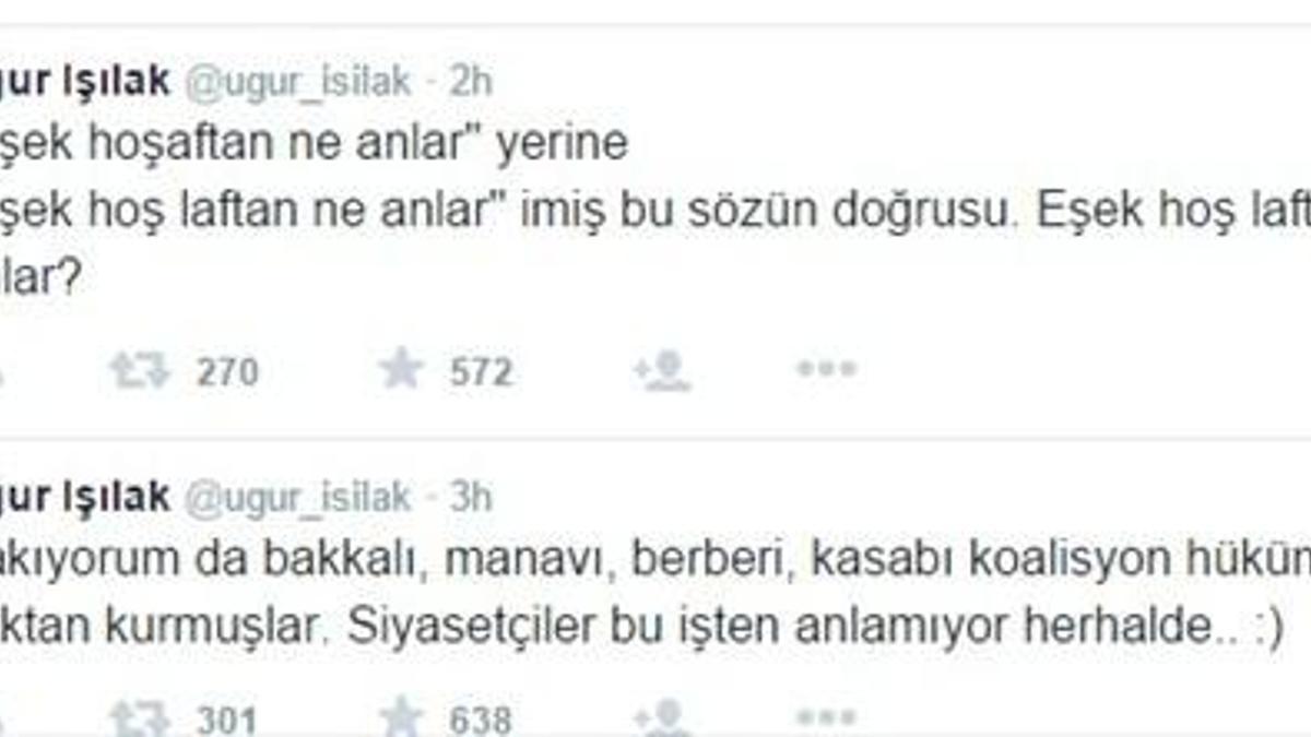 Tepki çeken koalisyon tweeti