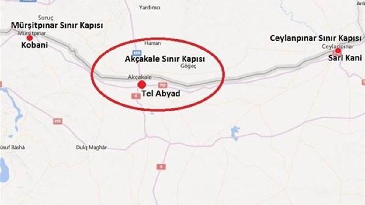 YPG, Tel Abyad'a girdi