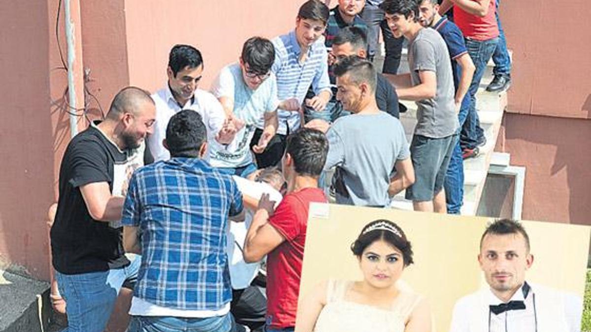 Gerdek dayağının dozu kaçtı, damat hastanelik oldu!