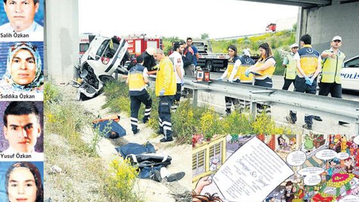 Özkan ailesinden geriye düğün davetiyesi kaldı!