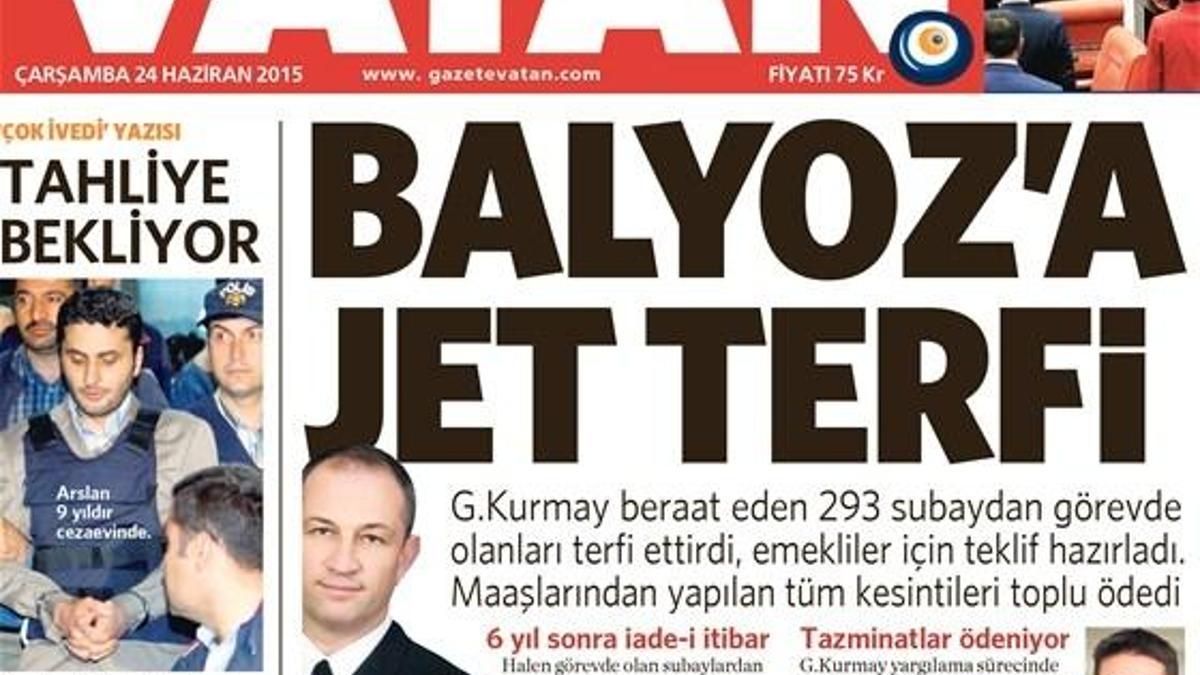 Balyoz sanığına şehit mertebesi