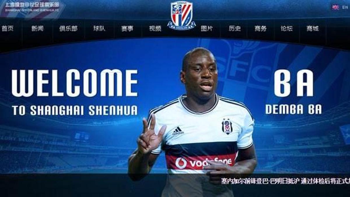 Demba Ba resmen gitti