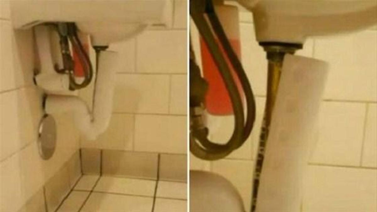 Kadınlar tuvaletinde gizli kamera şoku!