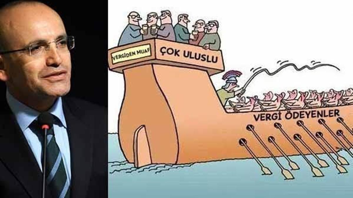 Bakan Şimşek'ten dikkat çeken karikatür