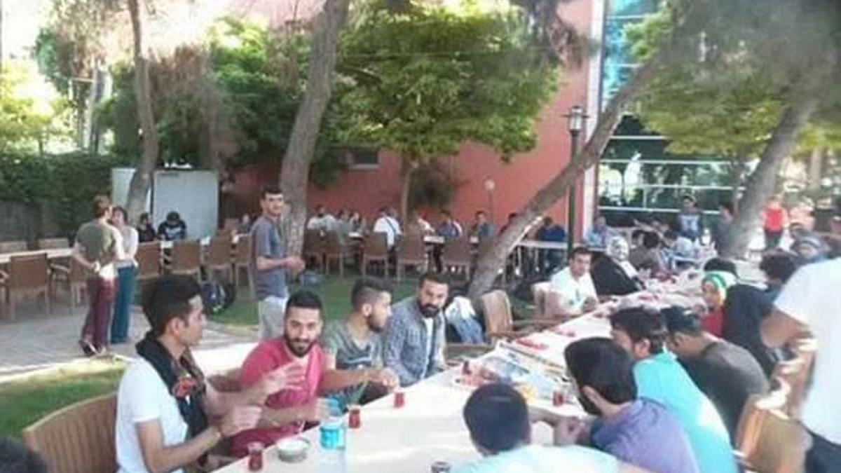Suruç'taki patlamadan hemen önce çekilen fotoğraf