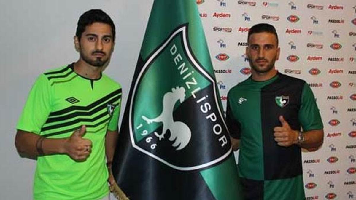 Denizlispor'da 2 transfer