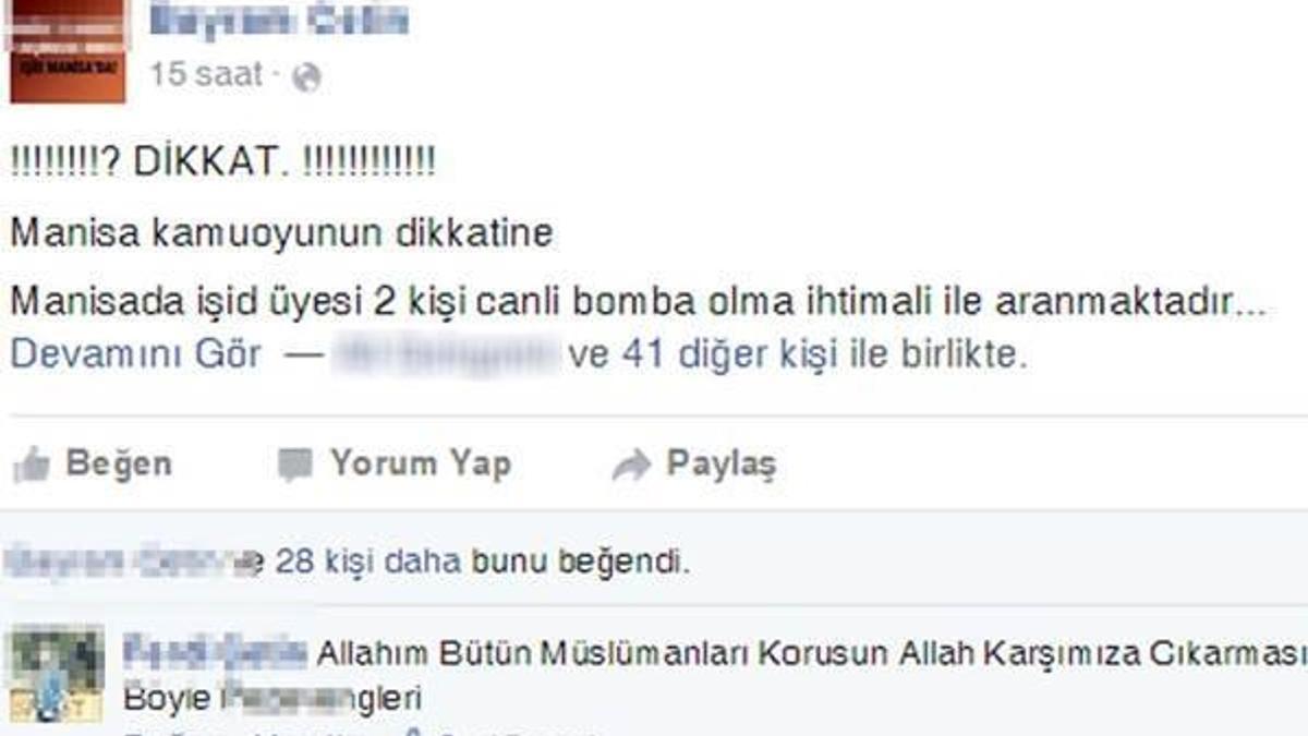 Sosyal medya paylaşımı şehri ayağa kaldırdı