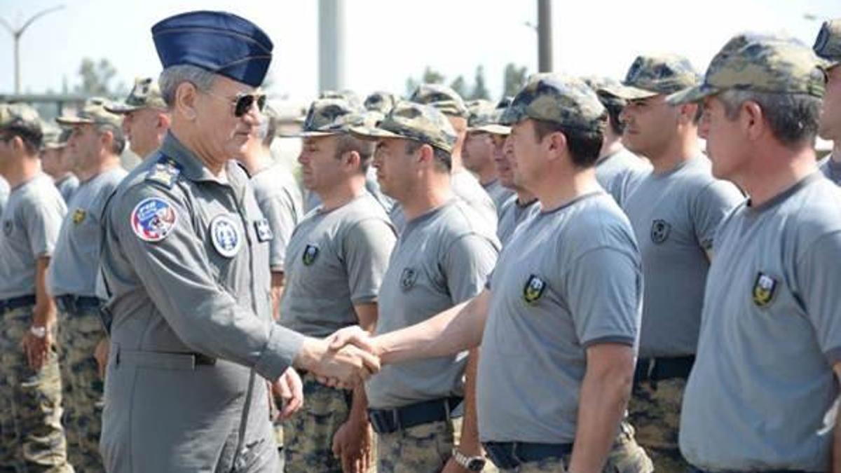Hava Kuvvetleri Orgeneral Akın Öztürk Suriye sınırında